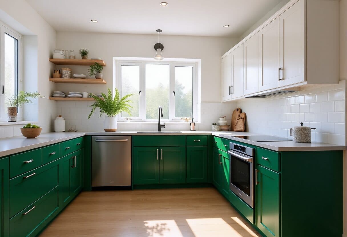 Modern kitchen — AI interior design transformation by NeatPilot