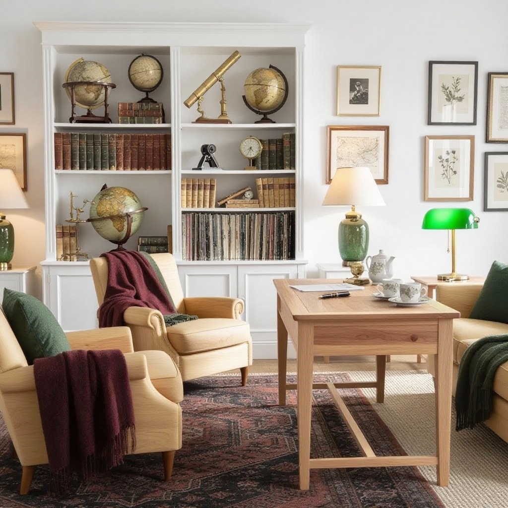 Scandinavian transformation: White walls and blonde oak furniture create an airy, light-filled space