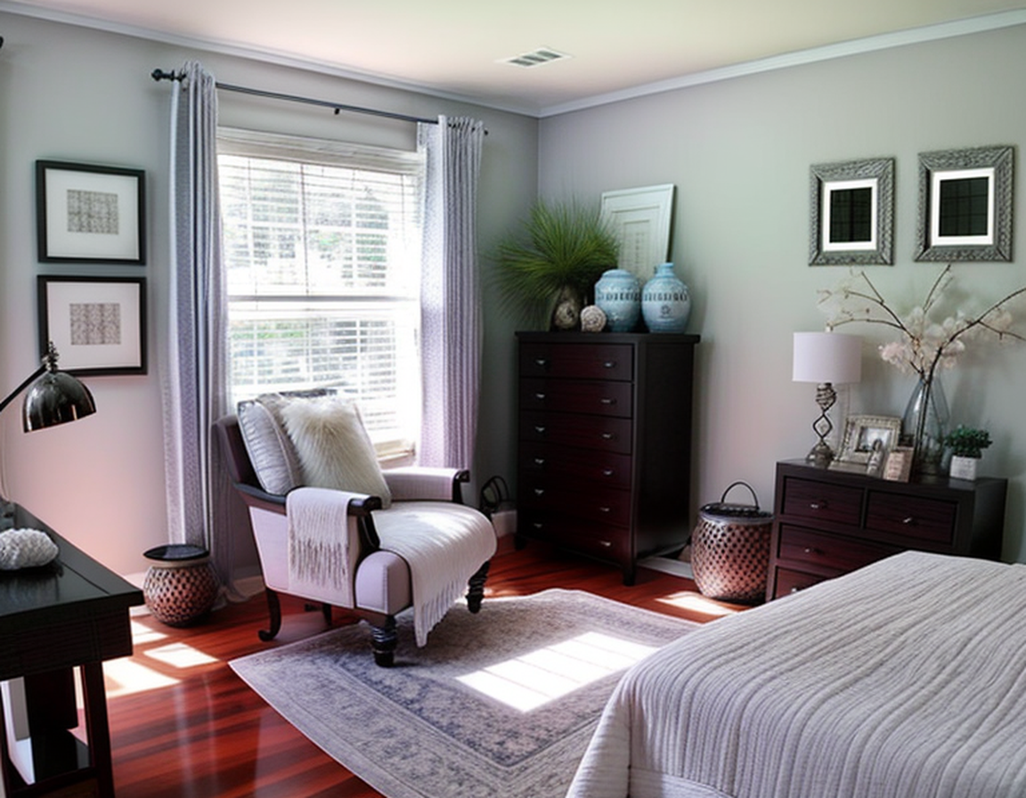 Japandi bedroom transformation - natural materials, low profile, peaceful simplicity