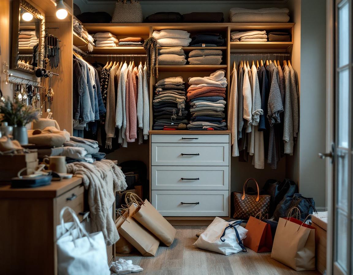 Before photo of Closet