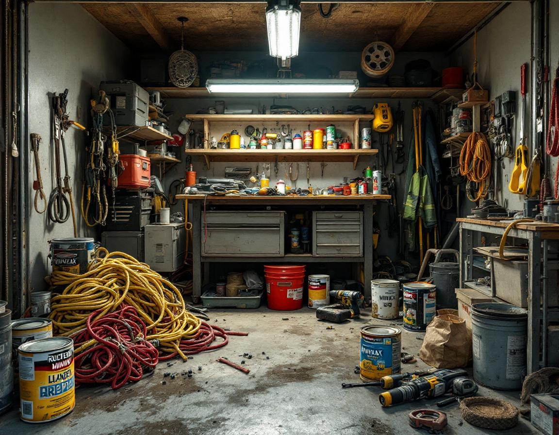 Before photo of Workshop Garage