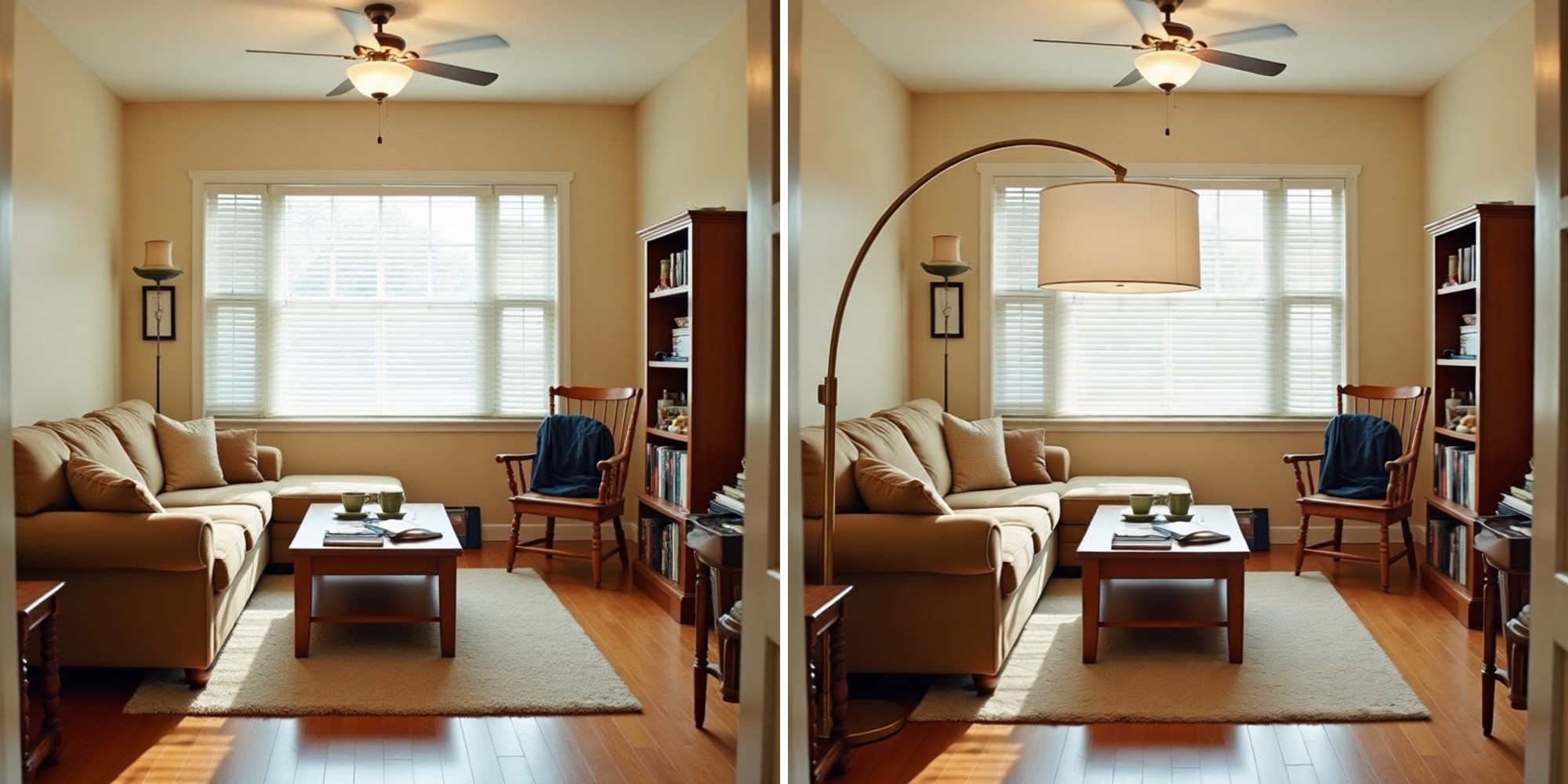 Before and After: Arc Lamp Swap
