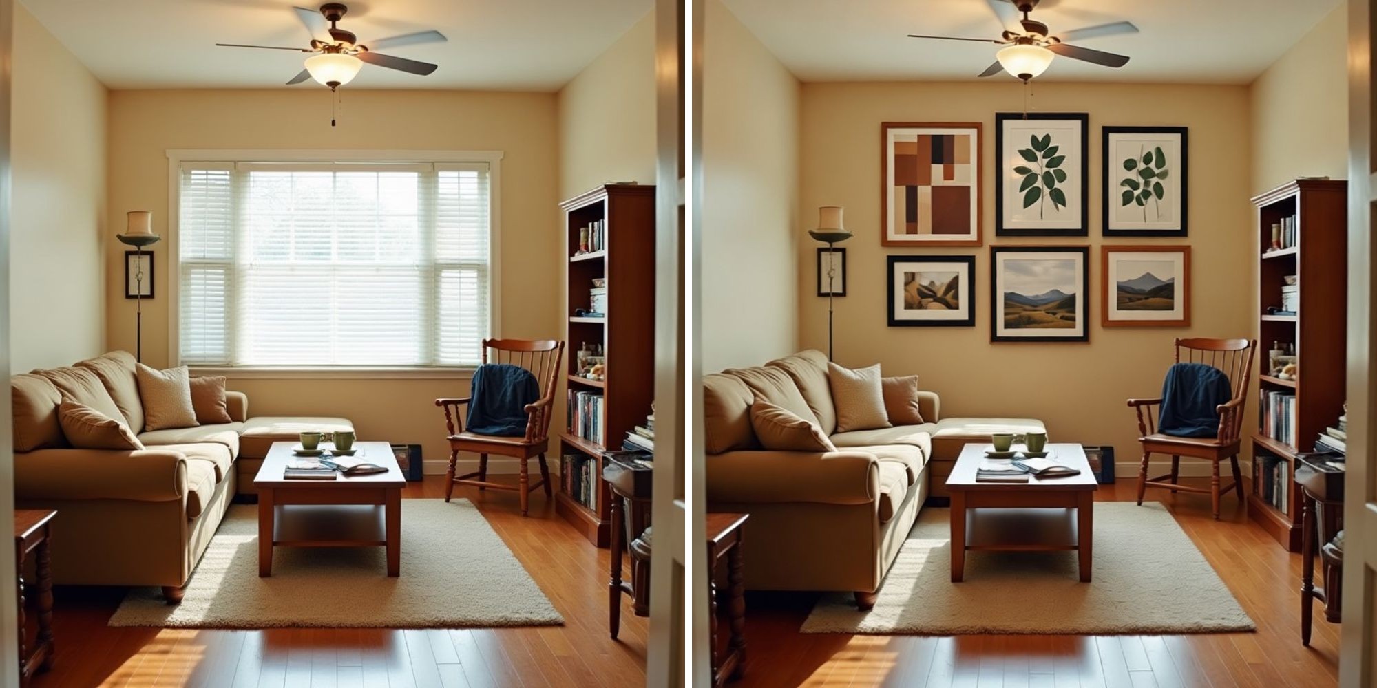 Before and After: Gallery Wall Swap